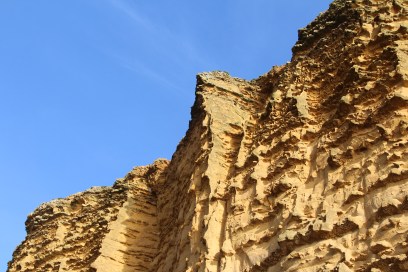 East Cliff in October sun